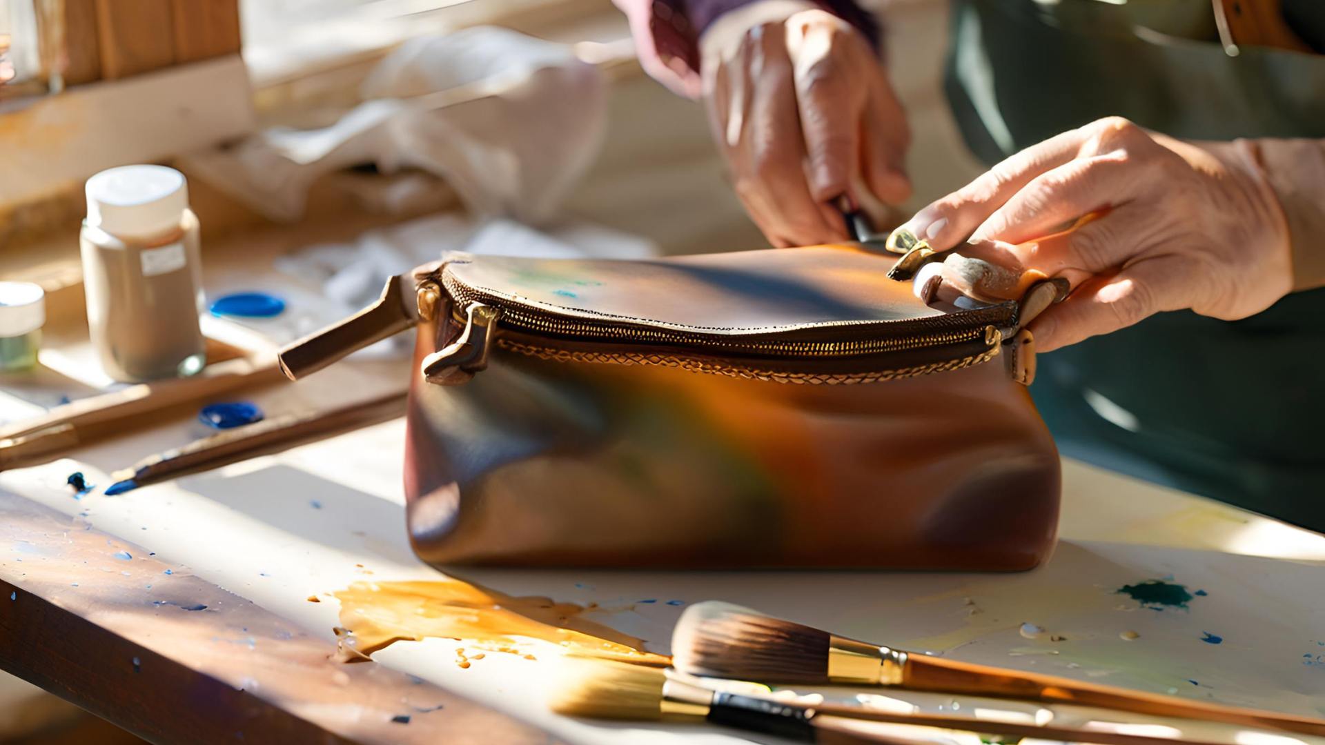 Como Pintar Bolsa de Couro: 3 Métodos Práticos - Lavanderia Na Lata