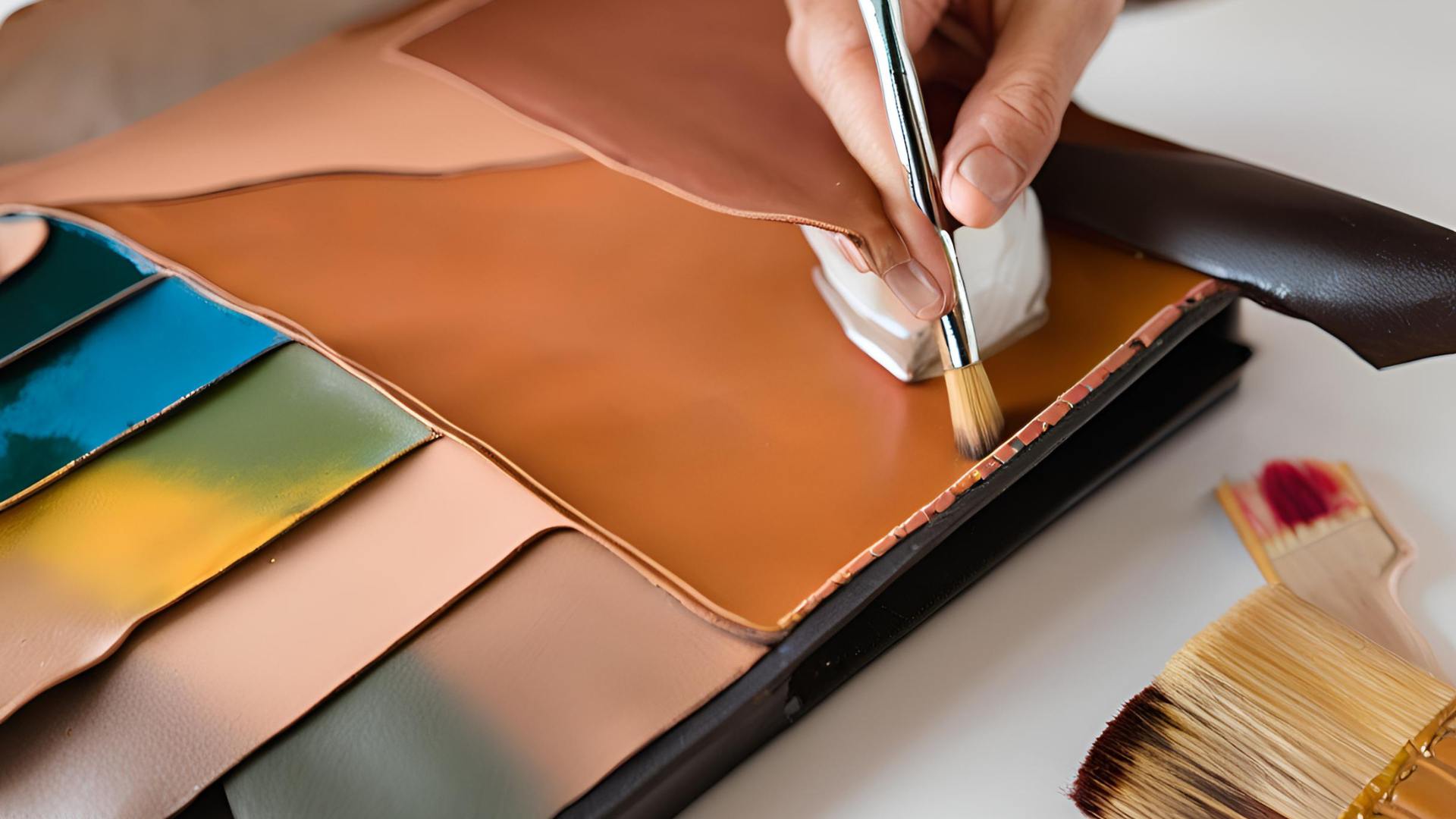 Como Pintar Couro: Aprenda 3 Técnicas - Lavanderia Na Lata