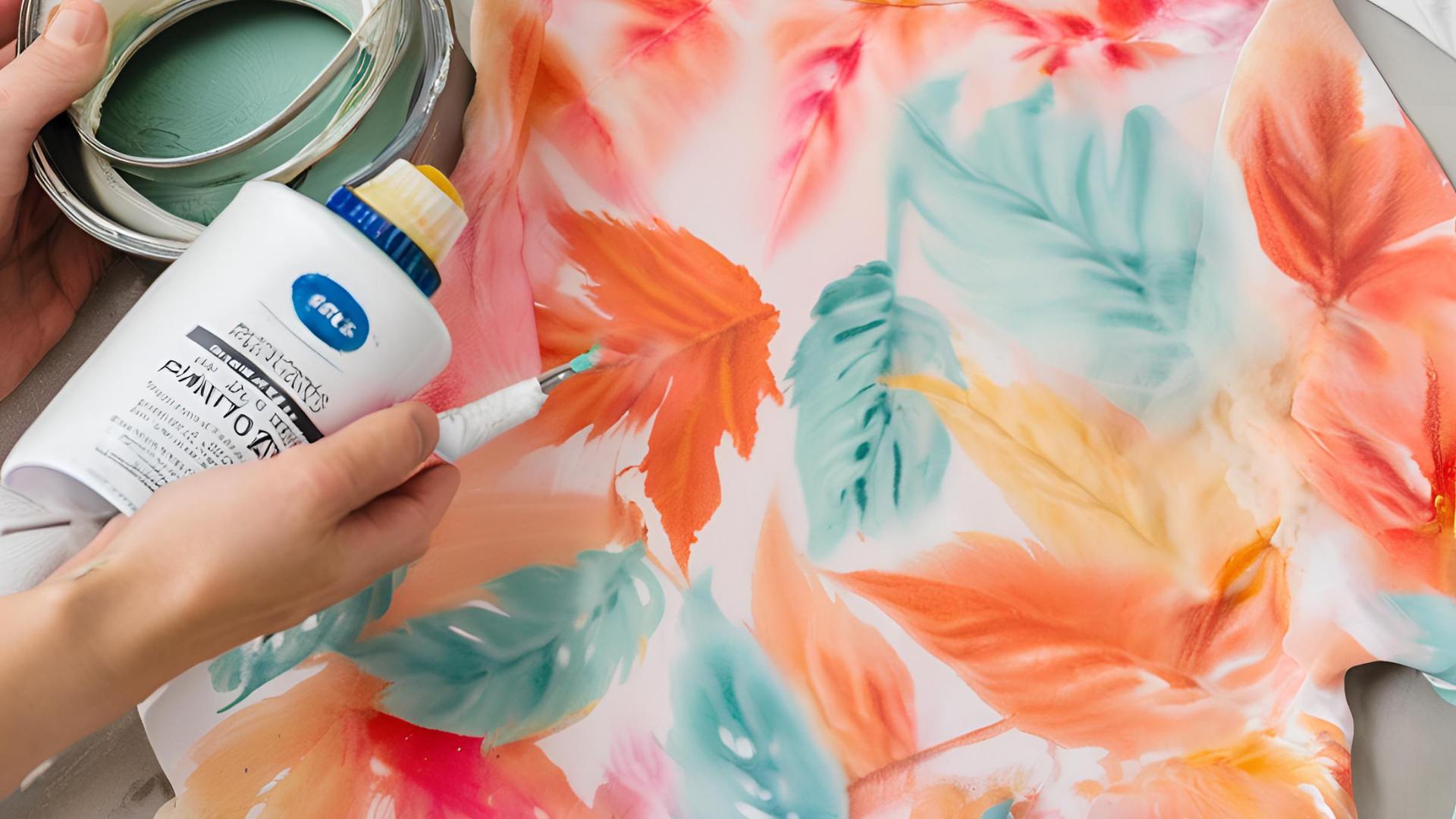 Como Pintar Roupa com Tinta de Tecido: 3 Técnicas - Lavanderia Na Lata