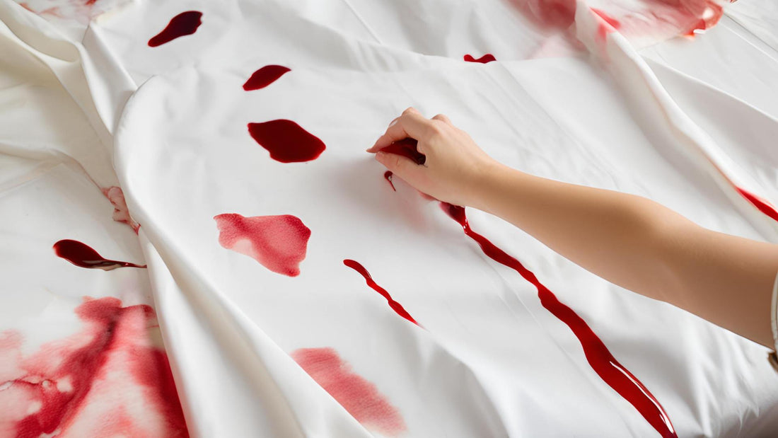 Como Tirar Mancha de Sangue do Lençol: 3 Métodos Simples - Lavanderia Na Lata
