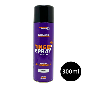 Tinta de Tecidos Roupas Estofados Carpetes - Tingespray 300Ml