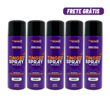 Kit 05 Tinta de Tecidos Roupas Estofados Carpetes - Tingespray 300ml