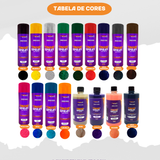 Kit 3 Tinta de Tecidos Roupas Estofados Carpetes - Tingespray 300ml