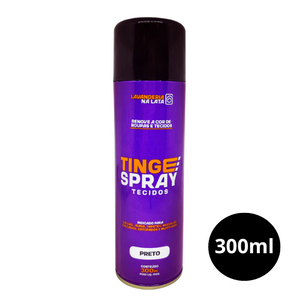 Tinta de Tecidos Roupas Estofados Carpetes - Tingespray 300Ml