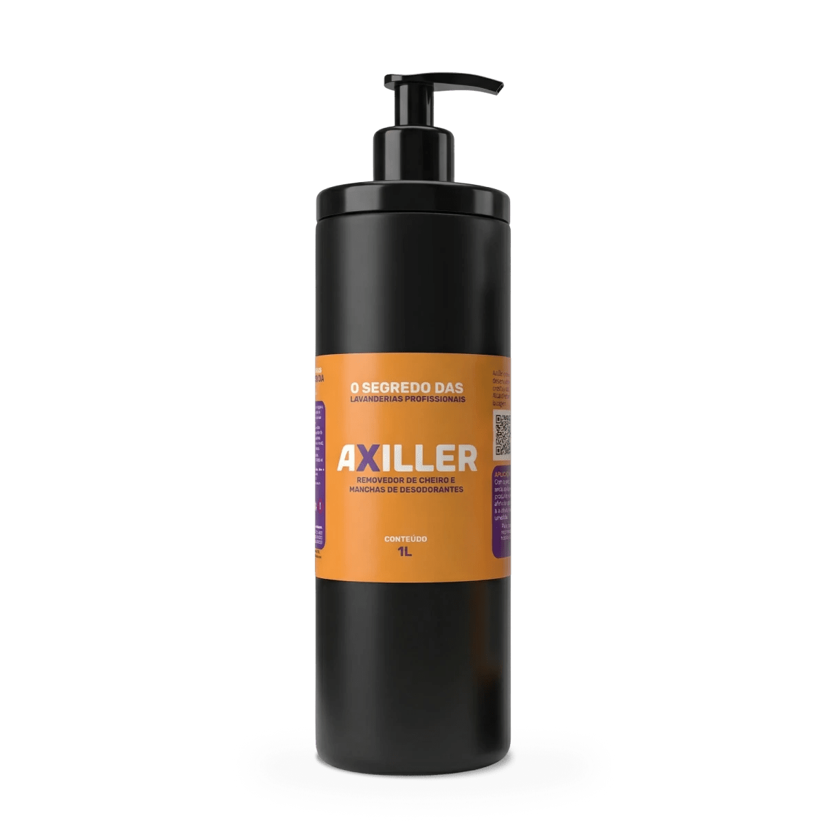 Axiller - Removedor de Odores e Manchas de Desodorante - 1L - Lavanderia Na Lata