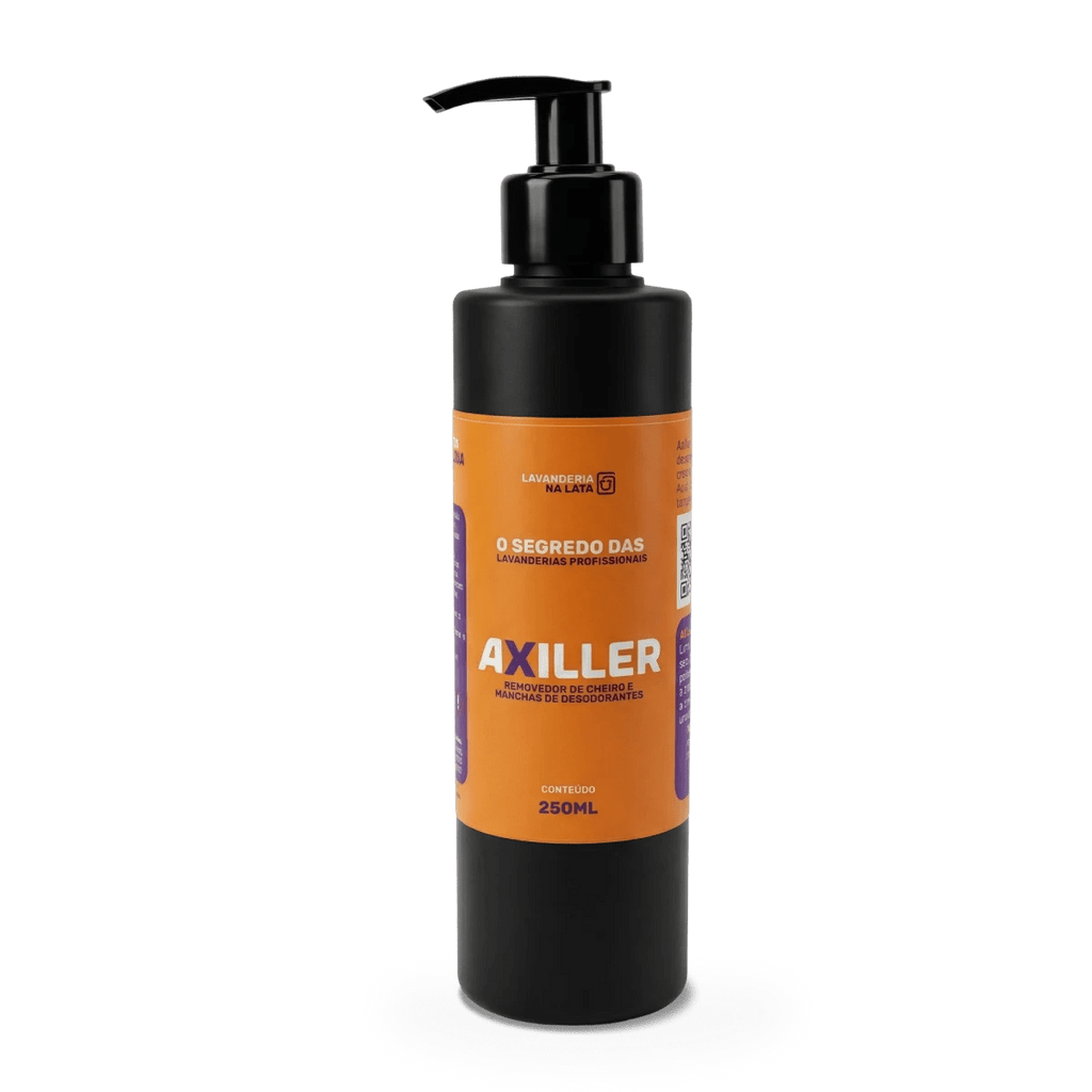 Axiller - Removedor de Odores e Manchas de Desodorante - 250ml - Lavanderia Na Lata