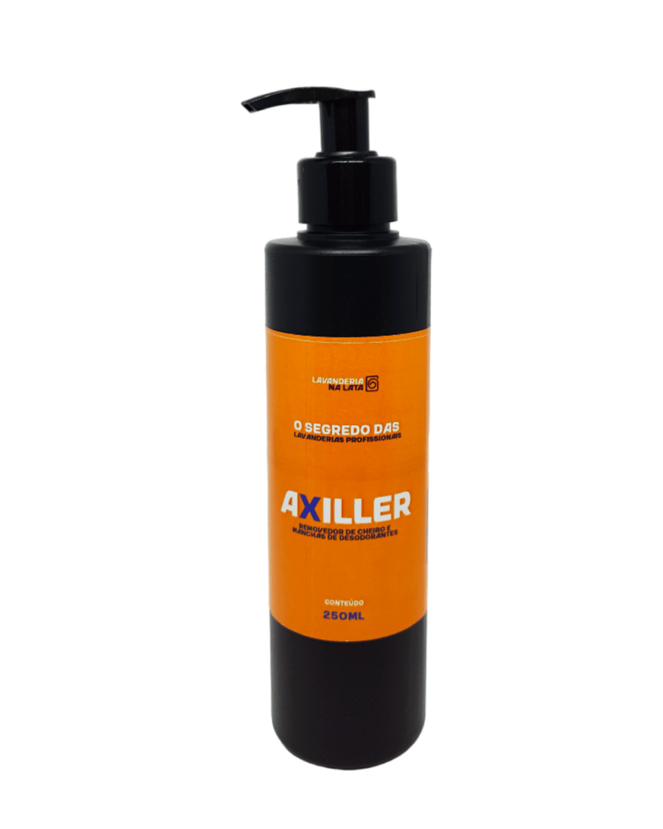 Axiller - Removedor de Odores e Manchas de Desodorante - 250ml - Lavanderia Na Lata