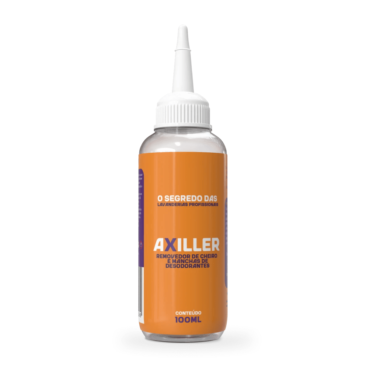 Axiller - Removedor de Odores e Manchas de Desodorante - Lavanderia Na Lata