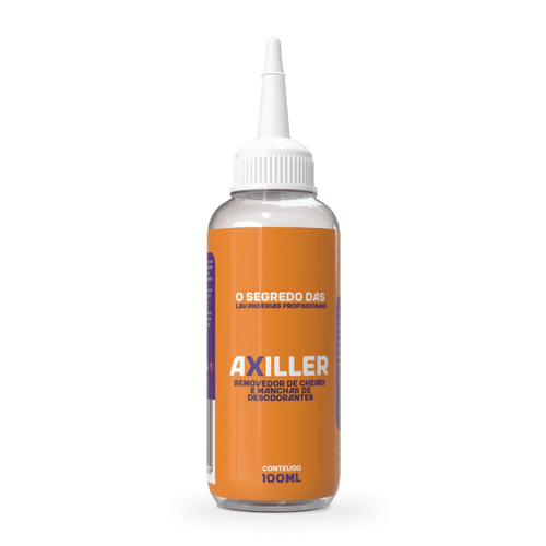 Axiller - Removedor de Odores e Manchas de Desodorante - Lavanderia Na Lata