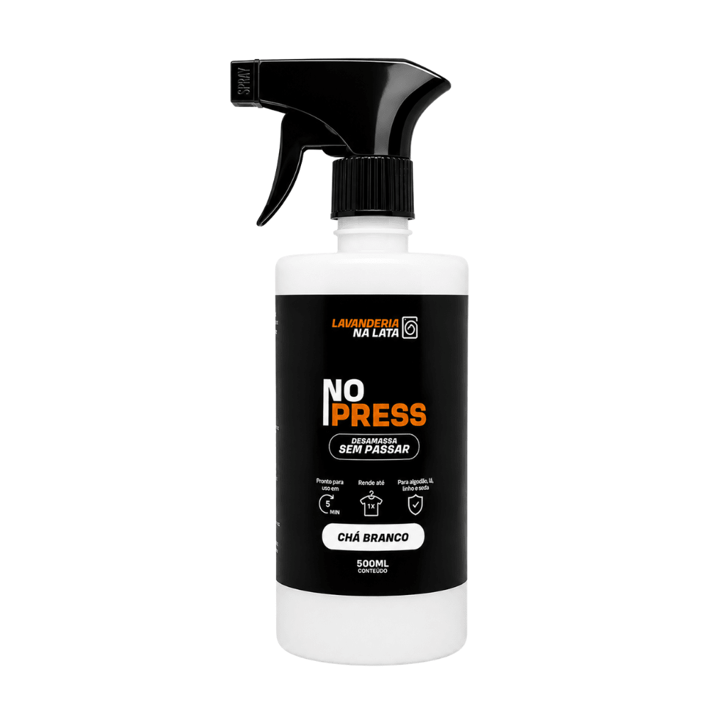 Desamassa Roupas Sem Passar - NoPress 500ml - Lavanderia Na Lata