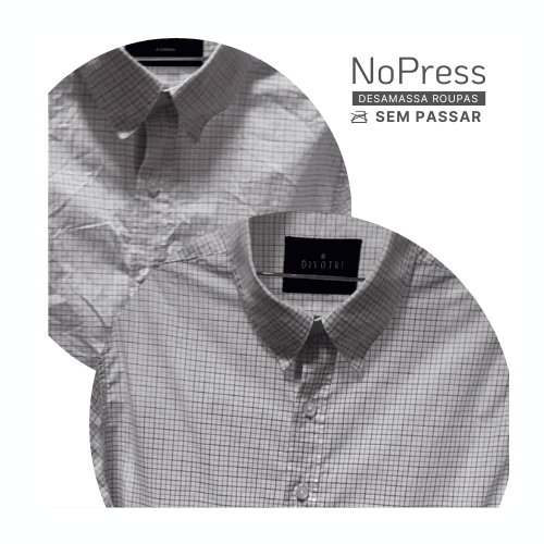 Desamassa Roupas Sem Passar - NoPress 500ml - Lavanderia Na Lata