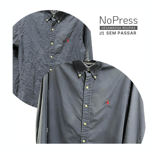 Desamassa Roupas Sem Passar - NoPress 500ml - Lavanderia Na Lata