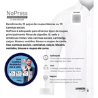 Desamassa Roupas Sem Passar - NoPress Spray 100ml - Lavanderia Na Lata