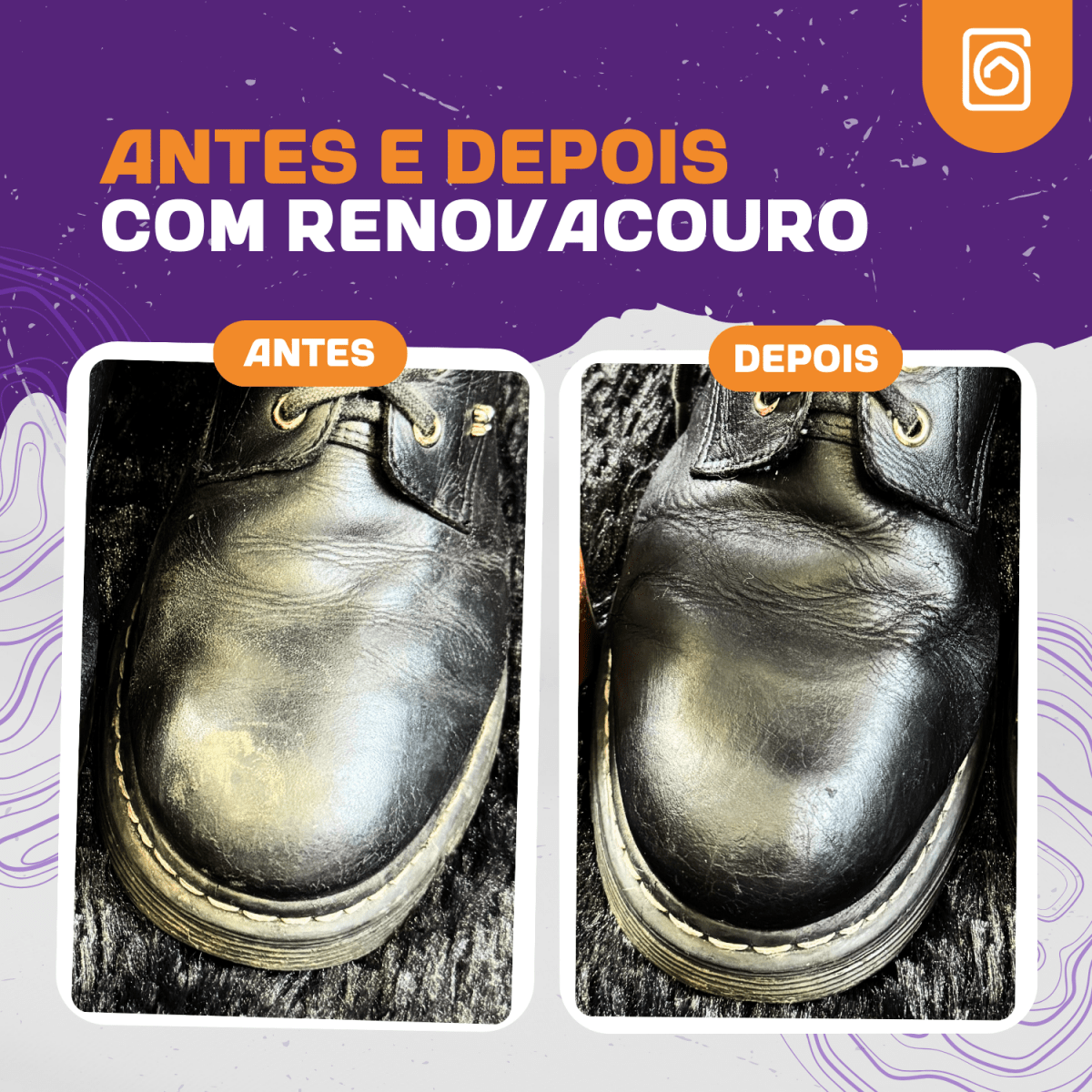 RenovaCouro 190ml - Limpador e Hidratante para Couro e Borrachas - Lavanderia Na Lata