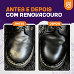RenovaCouro 190ml - Limpador e Hidratante para Couro e Borrachas - Lavanderia Na Lata