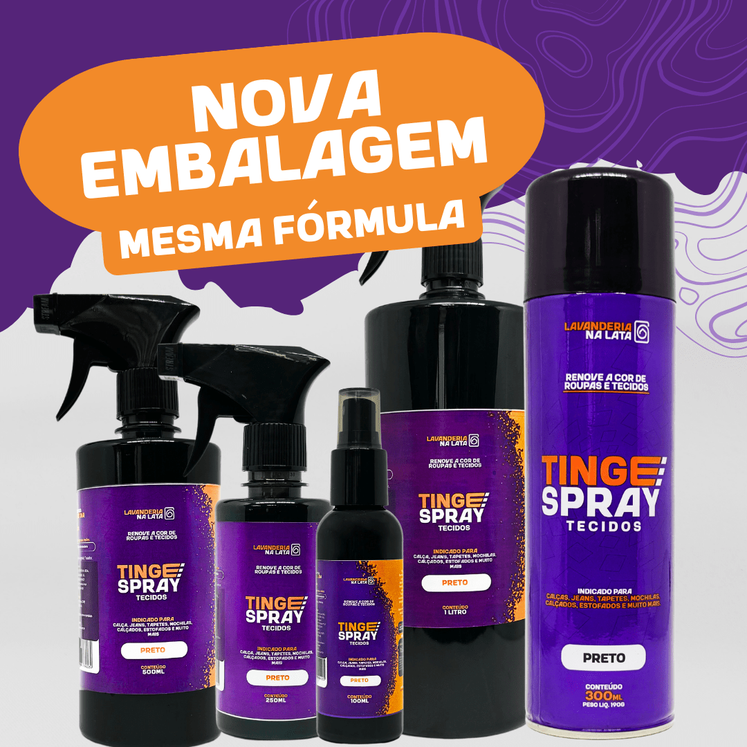 Tingespray Tecidos - Pote 37ml - Lavanderia Na Lata