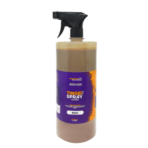 Tinta de Tecidos Roupas Estofados Carpetes - Tingespray Refil 1L - Lavanderia Na Lata