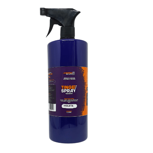 Tinta de Tecidos Roupas Estofados Carpetes - Tingespray Refil 1L - Lavanderia Na Lata