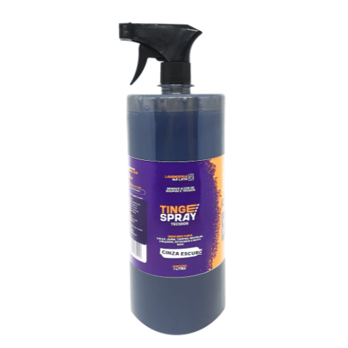 Tinta de Tecidos Roupas Estofados Carpetes - Tingespray Refil 1L - Lavanderia Na Lata