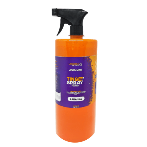 Tinta de Tecidos Roupas Estofados Carpetes - Tingespray Refil 1L - Lavanderia Na Lata