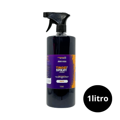 Tinta de Tecidos Roupas Estofados Carpetes - Tingespray Refil 1L - Lavanderia Na Lata