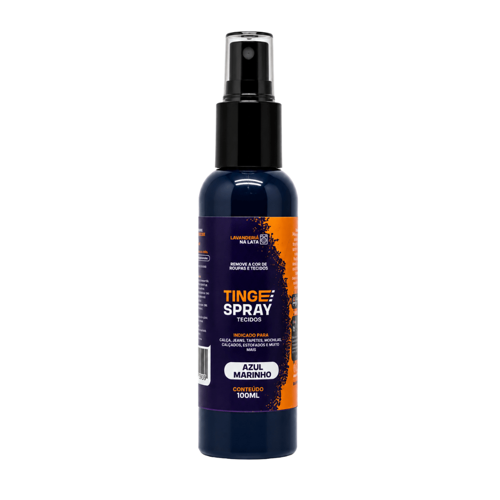 Tinta de Tecidos Roupas Estofados Carpetes - Tingespray Spray 120Ml - Lavanderia Na Lata