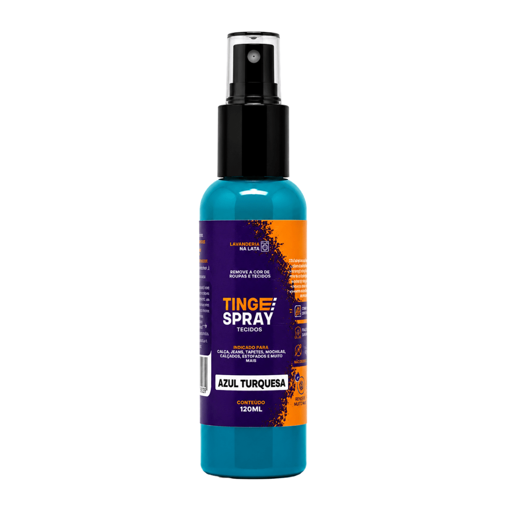 Tinta de Tecidos Roupas Estofados Carpetes - Tingespray Spray 120Ml - Lavanderia Na Lata
