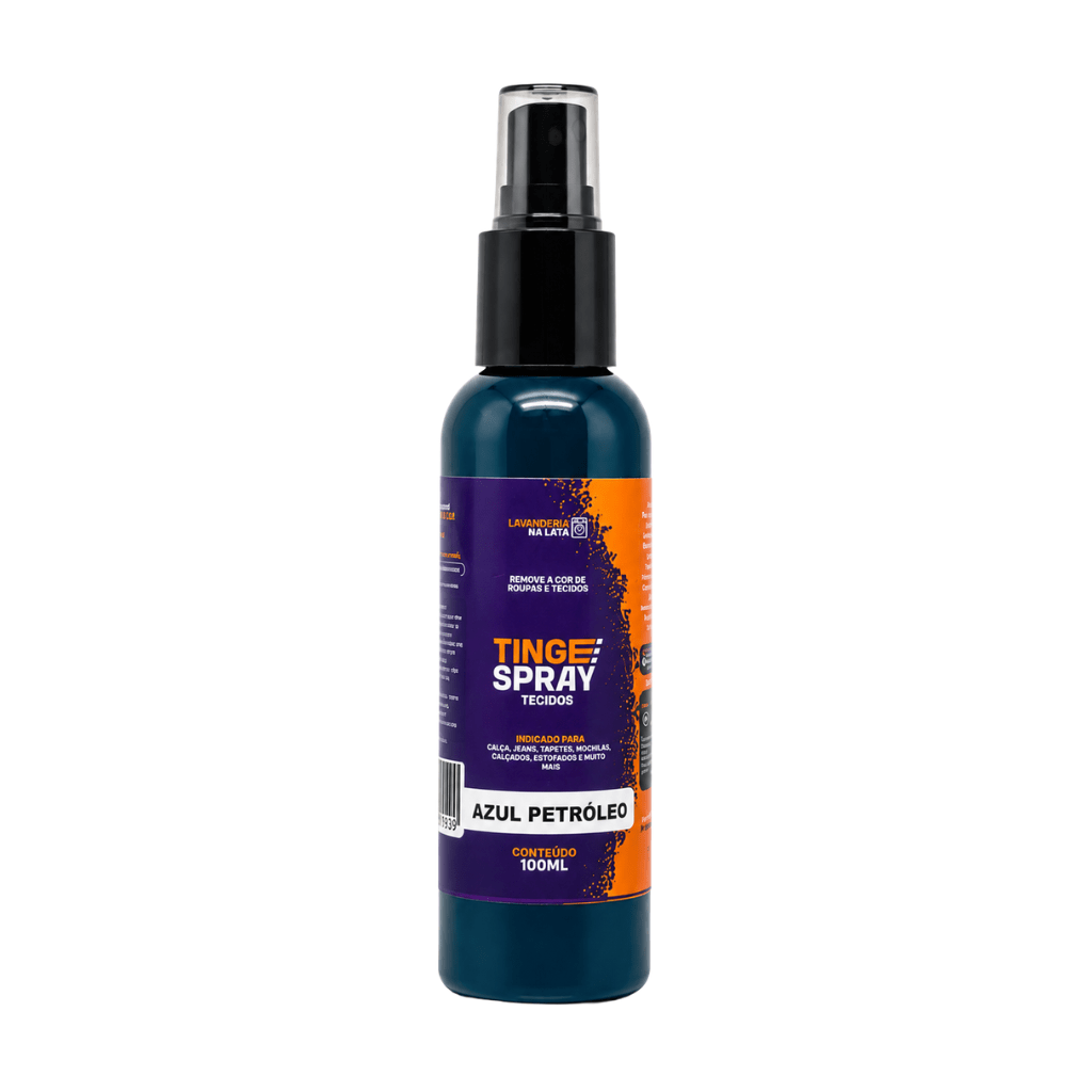 Tinta de Tecidos Roupas Estofados Carpetes - Tingespray Spray 120Ml - Lavanderia Na Lata