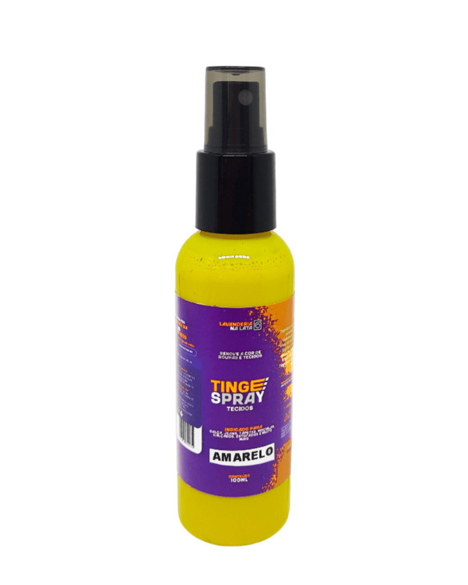 Tinta de Tecidos Roupas Estofados Carpetes - Tingespray Spray 120Ml - Lavanderia Na Lata