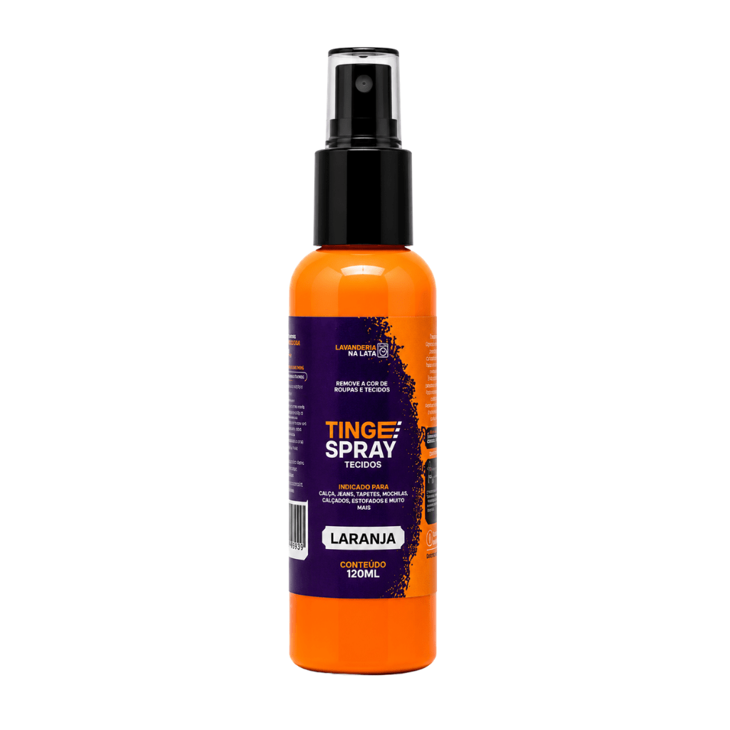 Tinta de Tecidos Roupas Estofados Carpetes - Tingespray Spray 120Ml - Lavanderia Na Lata