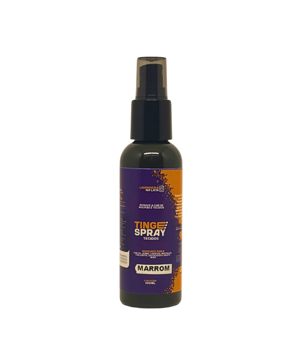 Tinta de Tecidos Roupas Estofados Carpetes - Tingespray Spray 120Ml - Lavanderia Na Lata