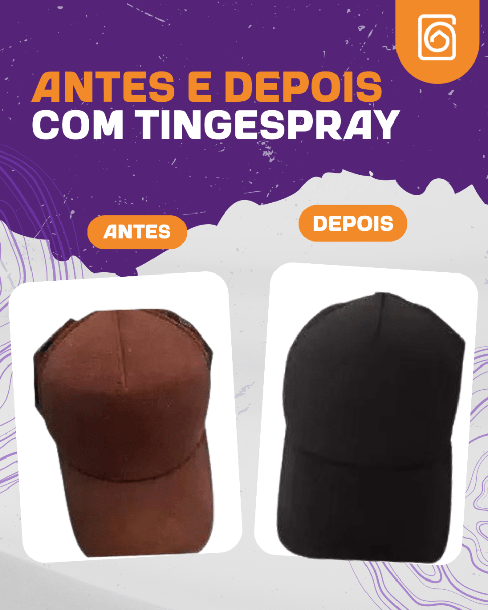 Tinta de Tecidos Roupas Estofados Carpetes - Tingespray Spray 120Ml - Lavanderia Na Lata